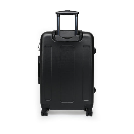 Scattered Logo Traveling Suitcase