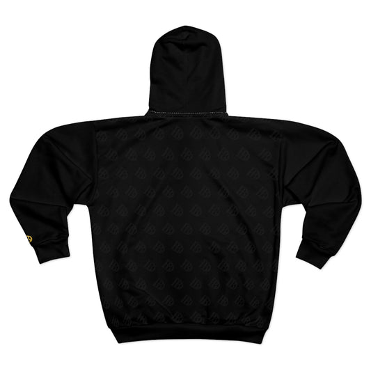 BRANDEED Logo Zip up Hoodie