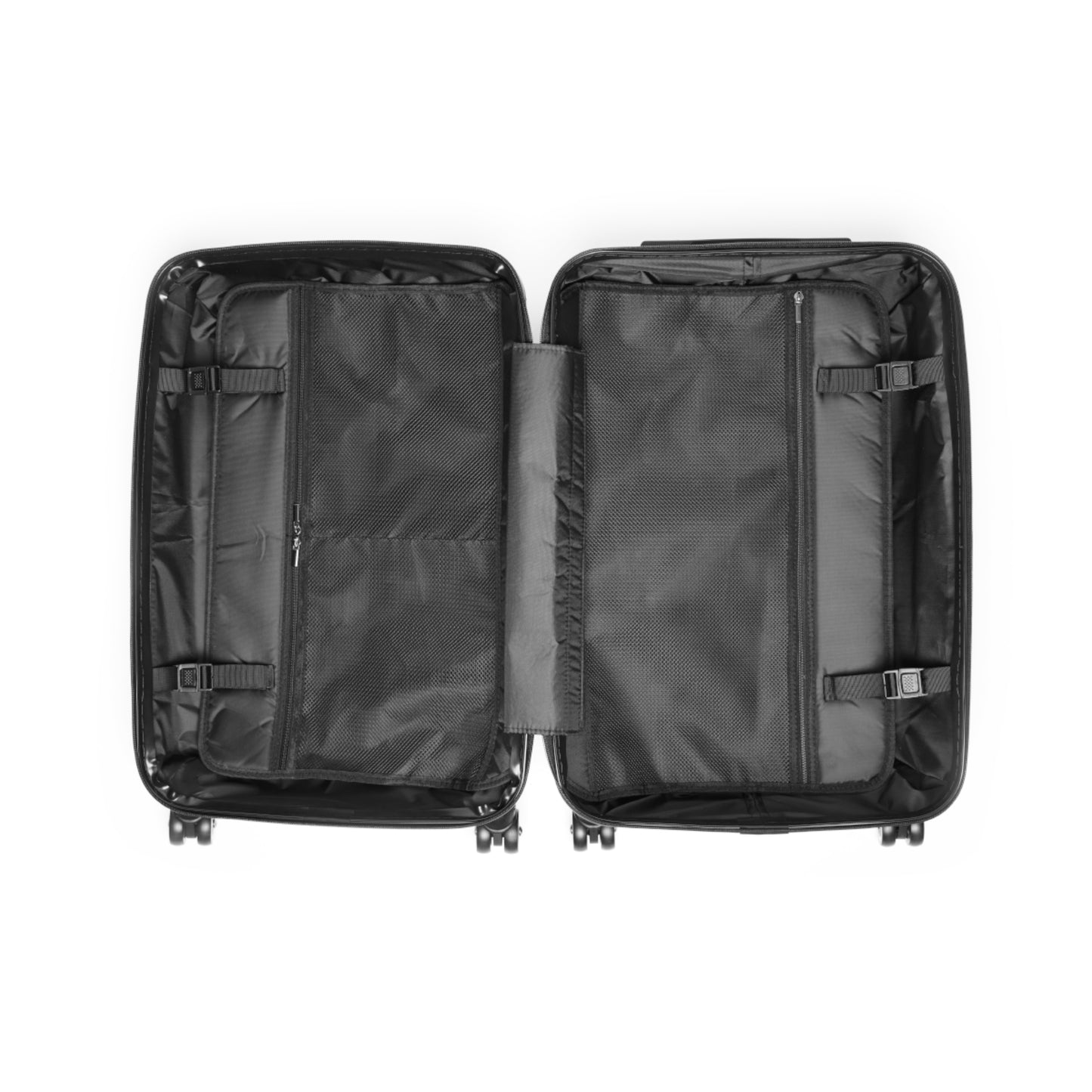 Scattered Logo Traveling Suitcase