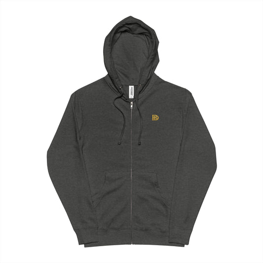 Fleece Zip Up Hoodie