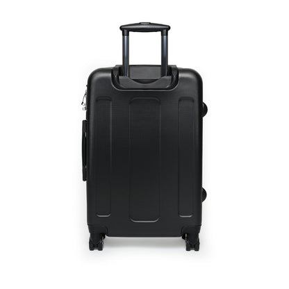 Scattered Logo Traveling Suitcase